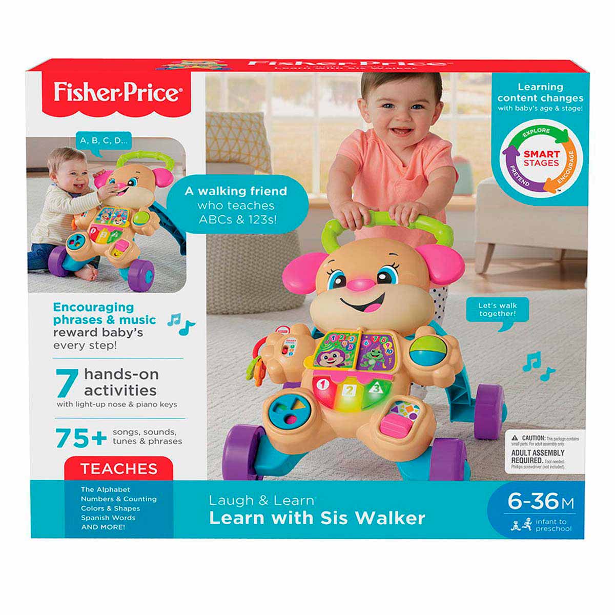 Perrita rie y aprende fisher price online