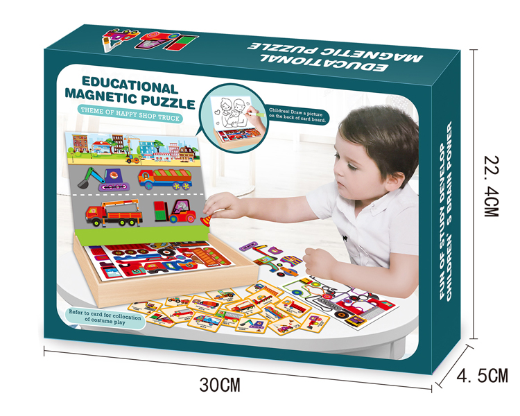 Puzzle magnetico fashion niños